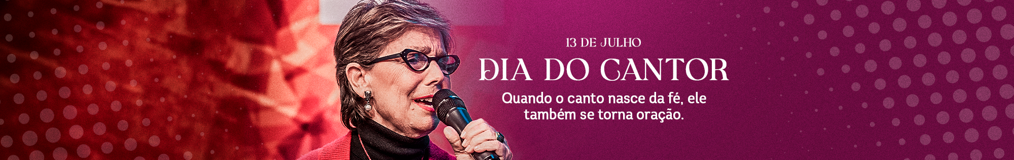 Julho 2026 - Dia do Cantor